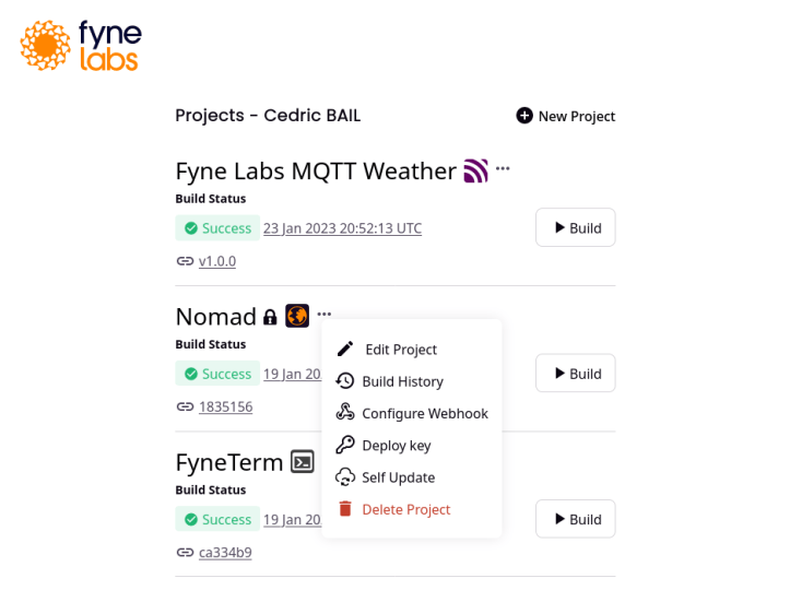 Using private repository with Geoffrey - Fyne Labs